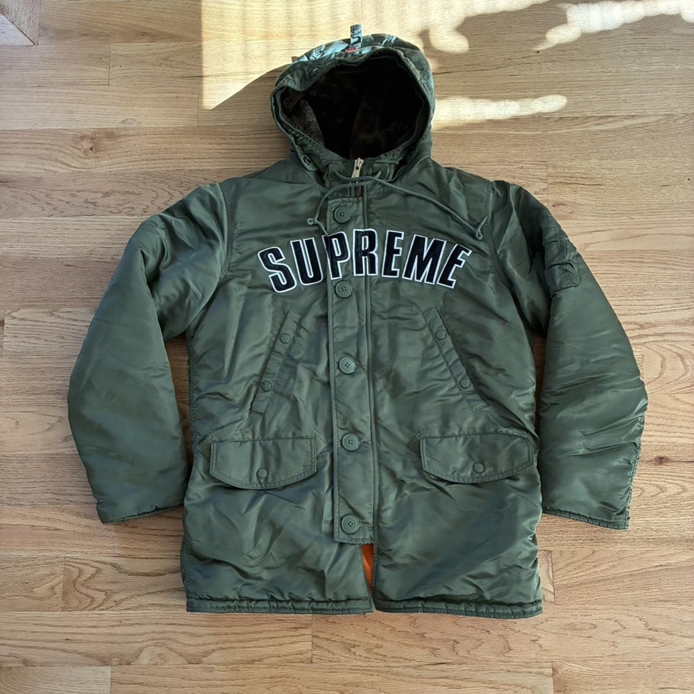 Supreme Army Green Field Coat